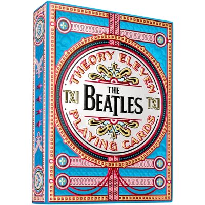 Theory11 The Beatles Blaue Spielkarten - Premium Kartenspiel Theory11 The Beatles Blaue Spielkarten - Premium Kartenspiel