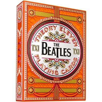 Theory11 The Beatles Orangene Spielkarten - 52 Karten - Für Poker geeignet Theory11 The Beatles Orangene Spielkarten - 52 Karten - Für Poker geeignet
