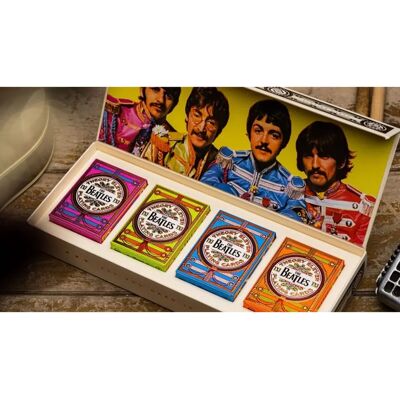 Zestaw Kart Beatles - Theory11 - 4 talie Zestaw Kart Beatles - Theory11 - 4 talie