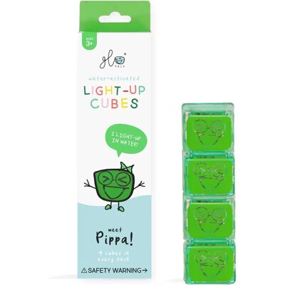 Glo Pals Green Light-Up Cubes Bath Toy - Bath Type Glo Pals Green Light-Up Cubes Bath Toy - Bath Type