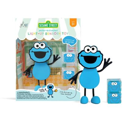 GLO Cookie Monster Pals - Badespielzeugfigur - Blau GLO Cookie Monster Pals - Badespielzeugfigur - Blau