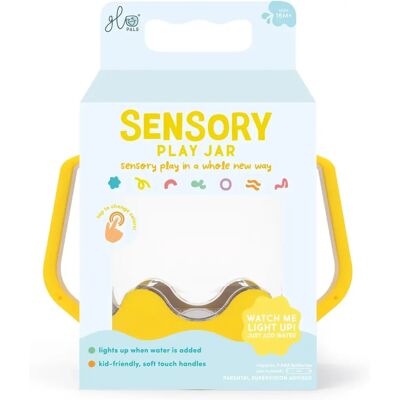 Glo Pals Yellow Sensory Play Jar - Child Safe, Interactive Lighting Glo Pals Yellow Sensory Play Jar - Child Safe, Interactive Lighting