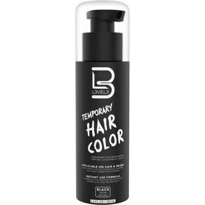 BeautyGlam L3VEL3 Temporary Beard & Hair Color - Black BeautyGlam L3VEL3 Temporary Beard & Hair Color - Black