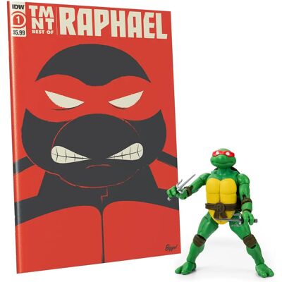 The Loyal Subjects Teenage Mutant Ninja Turtles BST AXN x IDW Figurki i komiks Raphael - Zestaw figurka i komiks The Loyal Subjects Teenage Mutant Ninja Turtles BST AXN x IDW Figurki i komiks Raphael - Zestaw figurka i komiks