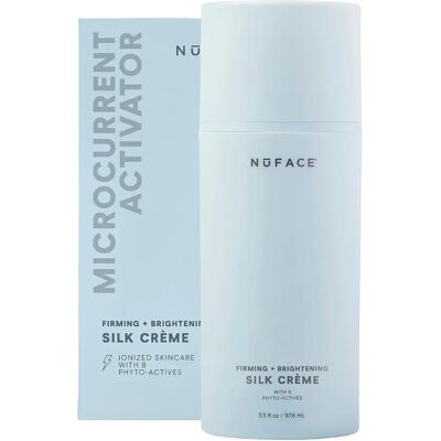 NuFACE - Crème de soie raffermissante et éclaircissante - Crème de soin - Publicité NuFACE - Crème de soie raffermissante et éclaircissante - Crème de soin - Publicité