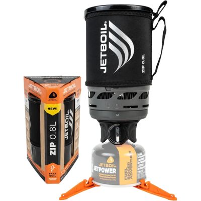 Jetboil Zip 0.8L Carbon Gas Burner - Lightweight Cooking System Jetboil Zip 0.8L Carbon Gas Burner - Lightweight Cooking System