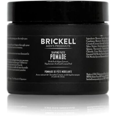 Brickell Pasta Modeladora para Homens - Fixação Média, Acabamento Fosco Natural Brickell Pasta Modeladora para Homens - Fixação Média, Acabamento Fosco Natural