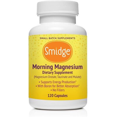 Smidge Magnesium - 3 Types - 120 Capsules - Supplements Smidge Magnesium - 3 Types - 120 Capsules - Supplements