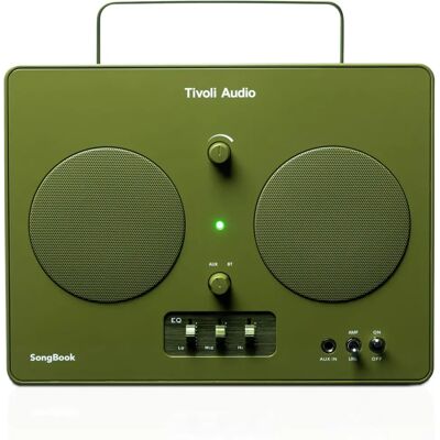 Sistema de som Bluetooth portátil Tivoli Audio Songbook Verde - Sistema de som Sistema de som Bluetooth portátil Tivoli Audio Songbook Verde - Sistema de som