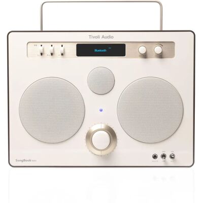 Tivoli Audio SongBook Max - Alto-falante portátil com Bluetooth, DAB+ e rádio FM Tivoli Audio SongBook Max - Alto-falante portátil com Bluetooth, DAB+ e rádio FM