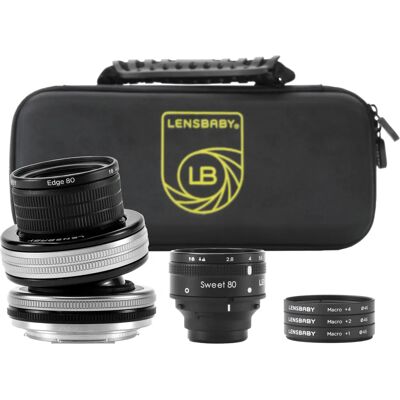 Lensbaby Collezione Macro Swap per Fuji X - Kit Fotocamera Lensbaby Collezione Macro Swap per Fuji X - Kit Fotocamera