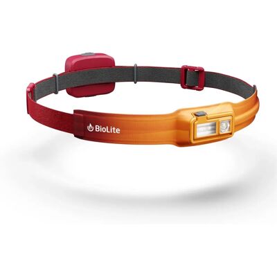 Biolite Hodelykt Ember Orange 425 lumen LED hodelykt - Gjenoppladbar - Hodelykt Biolite Hodelykt Ember Orange 425 lumen LED hodelykt - Gjenoppladbar - Hodelykt