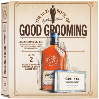 18.21 Man Made Book Of Good Grooming Volume 2 - Set regalo 18.21 Man Made Book Of Good Grooming Volume 2 - Set regalo