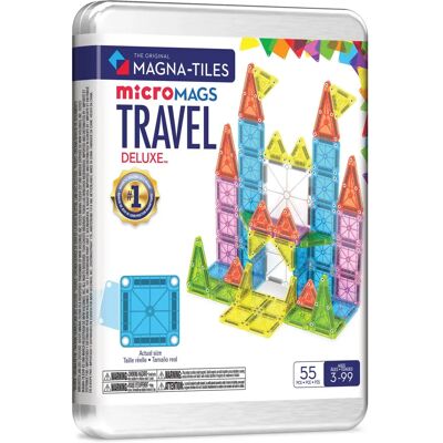 Magnatiles microMAGS Matkailu Deluxe - Magneettiset Rakennuspalikat Magnatiles microMAGS Matkailu Deluxe - Magneettiset Rakennuspalikat