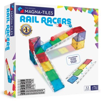 Magna-Tiles Rail Racer - Bausatz für Magnetische Rennbahn Magna-Tiles Rail Racer - Bausatz für Magnetische Rennbahn