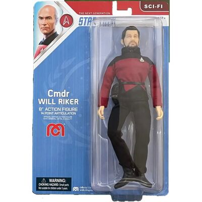 Figure d'action Star Trek TNG Cmdr Will Riker - 20 cm Figure d'action Star Trek TNG Cmdr Will Riker - 20 cm