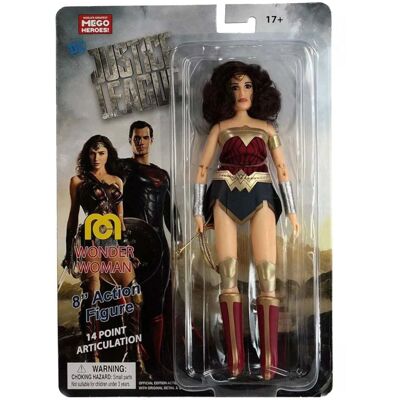 Figurine d'action Wonder Woman (Gal Gadot) 20 cm - MEGO Figurine d'action Wonder Woman (Gal Gadot) 20 cm - MEGO