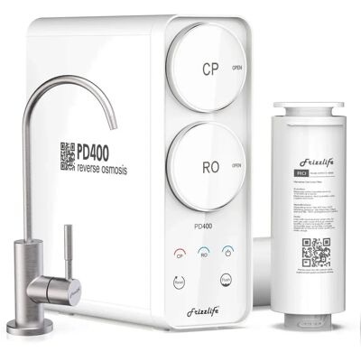 Frizzlife - PD400 - Sans réservoir - 5-Stage - RO System - Publicité Frizzlife - PD400 - Sans réservoir - 5-Stage - RO System - Publicité