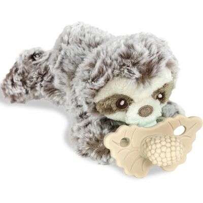 Razbaby Baby Plush Toy & Teether Set - Soft Plush & Caramel Razbaby Baby Plush Toy & Teether Set - Soft Plush & Caramel
