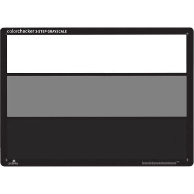 Calibrite ColorChecker 3-tasoinen harmaasävy - Väri kalibrointikortti Calibrite ColorChecker 3-tasoinen harmaasävy - Väri kalibrointikortti