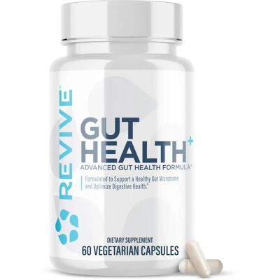 Revive Gut Health+ - Probiotic Digestive Support - 60 Veggie Capsules Revive Gut Health+ - Probiotic Digestive Support - 60 Veggie Capsules