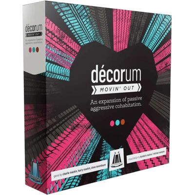 Asmodee - Décorum: Movin' Out Expansion - Rozšíření - Stolní hra Asmodee - Décorum: Movin' Out Expansion - Rozšíření - Stolní hra