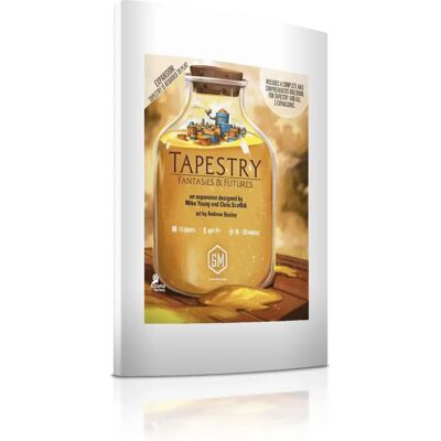 Extension Tapestry Fantasies & Futures de Stonemaier Games - Jeu de société - Publicité Extension Tapestry Fantasies & Futures de Stonemaier Games - Jeu de société - Publicité