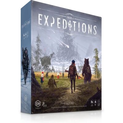 Stonemaier Games Expeditions - Siberia Adventure Engine-Building RPG Board Game Stonemaier Games Expeditions - Siberia Adventure Engine-Building RPG Board Game
