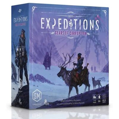 Stonemaier Games Expeditions Gears of Corruption - Jeu de Société - Publicité Stonemaier Games Expeditions Gears of Corruption - Jeu de Société - Publicité