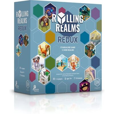 Stonemaier Games Rolling Realms Redux - Board Game Stonemaier Games Rolling Realms Redux - Board Game