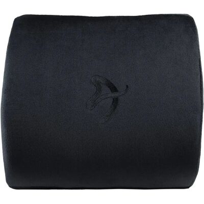 Arozzi Supporto Lombare - Velour Nero - Cuscino Ergonomico Gaming Arozzi Supporto Lombare - Velour Nero - Cuscino Ergonomico Gaming