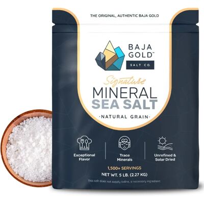 Baja Gold Salt Co. - Baja Gold Mineral Sea Salt Baja Gold Salt Co. - Baja Gold Mineral Sea Salt