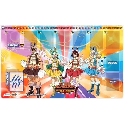 My Hero Academia Wild Wild Pussycats Playmat - Card Game Accessory My Hero Academia Wild Wild Pussycats Playmat - Card Game Accessory