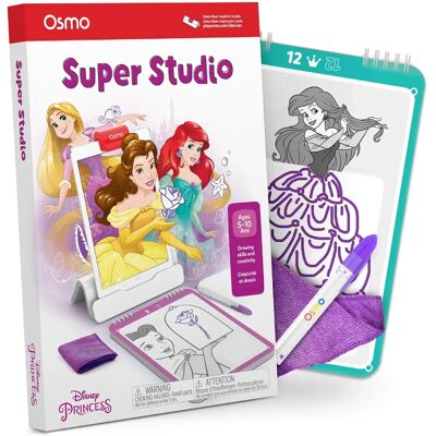 Super Studio Disney Princess Ages 5-11 Learn to Draw - Educational Toy Super Studio Disney Princess Ages 5-11 Learn to Draw - Educational Toy