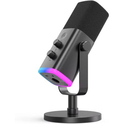 Microphone Gaming Fifine Xlr/usb - Microphone de Streaming Dynamique - Publicité Microphone Gaming Fifine Xlr/usb - Microphone de Streaming Dynamique - Publicité