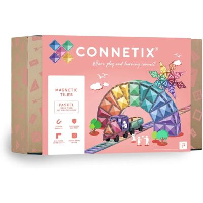 Connetix Mega Pack Pastello - Set di Piastrelle Magnetiche Connetix Mega Pack Pastello - Set di Piastrelle Magnetiche