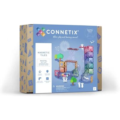Connetix Pastell Kugelbahn Erweiterungspaket - Spielzeugkonstruktionsset Connetix Pastell Kugelbahn Erweiterungspaket - Spielzeugkonstruktionsset