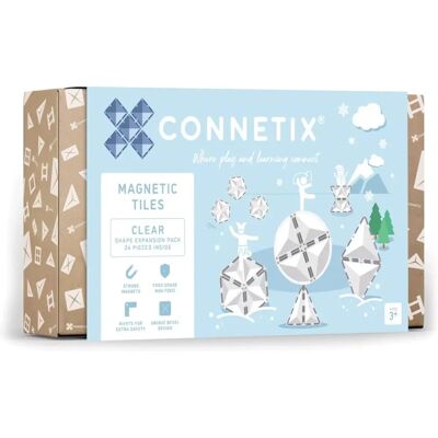 Connetix - Klar form utvidelsespakke 24 deler - Magnetleketøy Connetix - Klar form utvidelsespakke 24 deler - Magnetleketøy