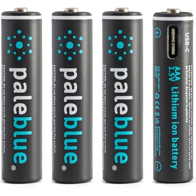Pale Blue Lithium-Ion Wiederaufladbare AAA-Batterie - Haushalt Batterien Pale Blue Lithium-Ion Wiederaufladbare AAA-Batterie - Haushalt Batterien