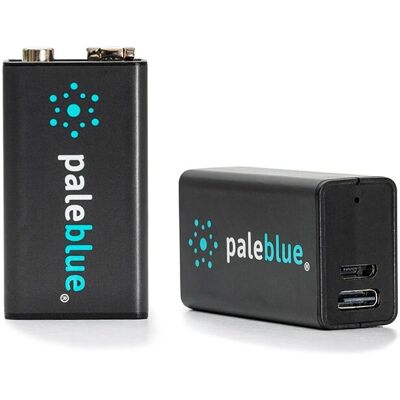 Pale Blue PB-9V-C Batería Recargable de Litio-Ion - Batería Doméstica Pale Blue PB-9V-C Batería Recargable de Litio-Ion - Batería Doméstica