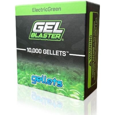 Gel Blaster Gellets - Electric Green Refill Pack Gel Blaster Gellets - Electric Green Refill Pack