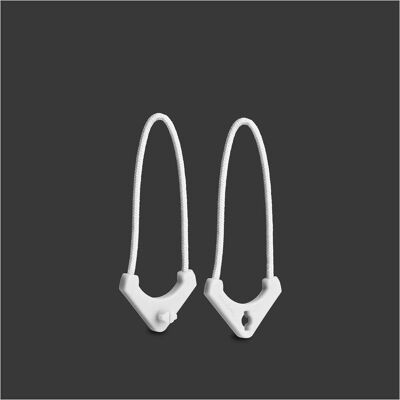 Wandrd WORRYLESS Zipper Puller Cloudbreak White - Tirante per cerniere Wandrd WORRYLESS Zipper Puller Cloudbreak White - Tirante per cerniere