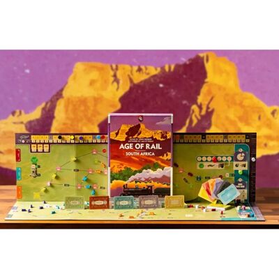 Capstone Games Iron Rail 4 South Africa - Strategy Board Game Capstone Games Iron Rail 4 South Africa - Strategy Board Game