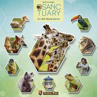 Asmodee Sanctuary Bordspel - Dierenpark Planning & Ontwerp Asmodee Sanctuary Bordspel - Dierenpark Planning & Ontwerp