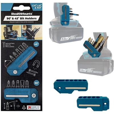 Stealthmounts Bleu Support Magnétique pour Embouts de Tournevis 2 Pièces - Publicité Stealthmounts Bleu Support Magnétique pour Embouts de Tournevis 2 Pièces - Publicité