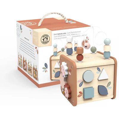 Speedy Monkey Activiteitenkubus - Educatief speelgoed voor kleintjes Speedy Monkey Activiteitenkubus - Educatief speelgoed voor kleintjes