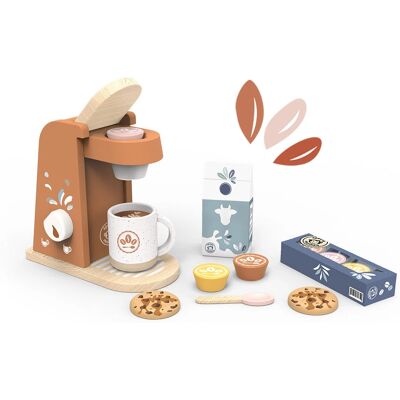 Speedy Monkey SP3012 - Holz-Kaffeemaschine mit Zubehör Speedy Monkey SP3012 - Holz-Kaffeemaschine mit Zubehör