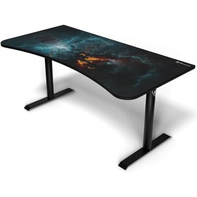 Arozzi Omega Gaming-Schreibtisch - Große Oberfläche, Verstellbar, Schwarz Arozzi Omega Gaming-Schreibtisch - Große Oberfläche, Verstellbar, Schwarz