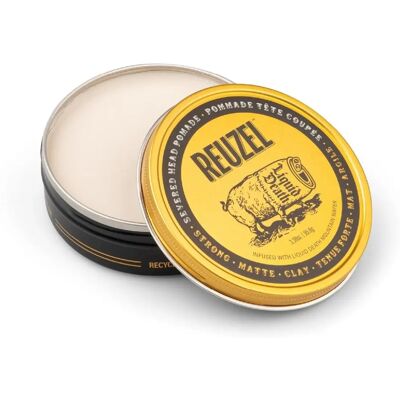 Reuzel Severed Head Matte Clay Pomade - Stark Halt 95g Reuzel Severed Head Matte Clay Pomade - Stark Halt 95g