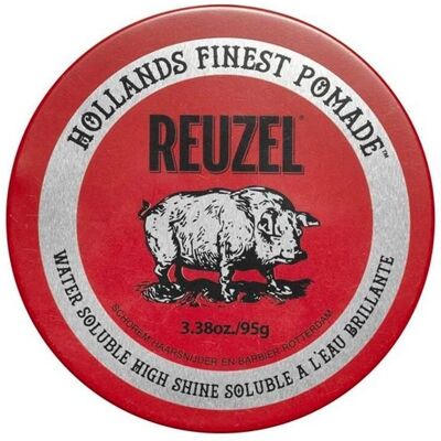 Reuzel Pomada Roșie Solubilă în Apă - Pomadă pentru păr Reuzel Pomada Roșie Solubilă în Apă - Pomadă pentru păr